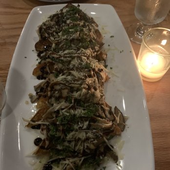 Fords Black & Blue - Mushroom bruschetta- delicious - Seafood Near Me - Groton, Connecticut