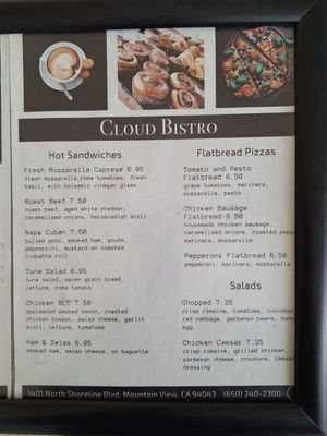 Menu photo 3 Cloud Bistro Mountain View, CA