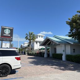 Exterior outside entrance of Starbucks - Islamorada, Florida Exterior outside entrance of Starbucks - Islamorada, Florida