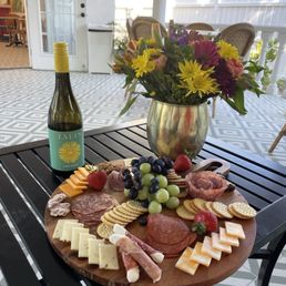 Pinot Grigio and charcuterie Pinot Grigio and charcuterie
