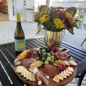 Island Cottage Inn - Pinot Grigio and charcuterie - Hotels Near Me - Flagler Beach, Florida Island Cottage Inn - Pinot Grigio and charcuterie - Hotels Near Me - Flagler Beach, Florida