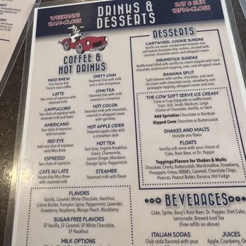 The Cow An Eatery - Menu - Diners Near Me - Morrison, Colorado The Cow An Eatery - Menu - Diners Near Me - Morrison, Colorado