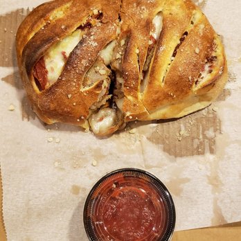 Big Slice Pizza - Meaty calzone - Pizza Near Me - Geismar, Louisiana