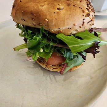 SPRO CoffeeLab - Salmon bagel sandwich - Coffee & Tea Near Me - San Francisco, California SPRO CoffeeLab - Salmon bagel sandwich - Coffee & Tea Near Me - San Francisco, California