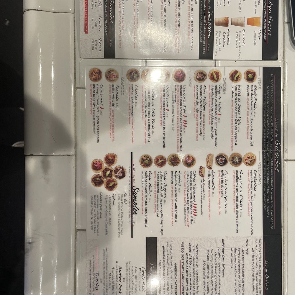 Guisados - Menu - Tacos Near Me - Burbank, California Guisados - Menu - Tacos Near Me - Burbank, California
