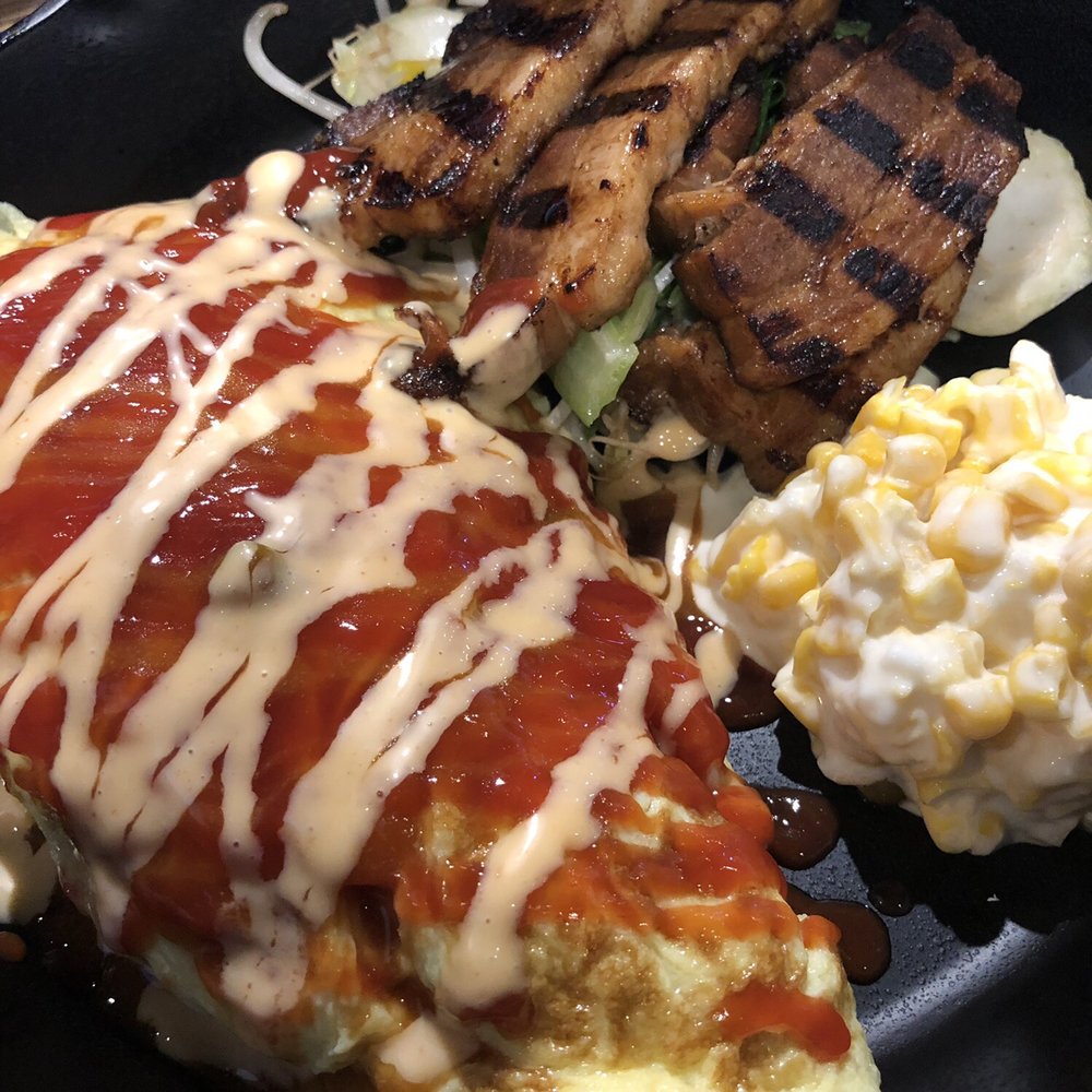 Danji - Omurice with pork - Korean Near Me - Buford, Georgia