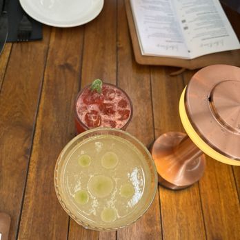 The Boardroom - The house special drink of the night and a lady liking - Cocktail Bars Near Me - Kailua, Hawaii