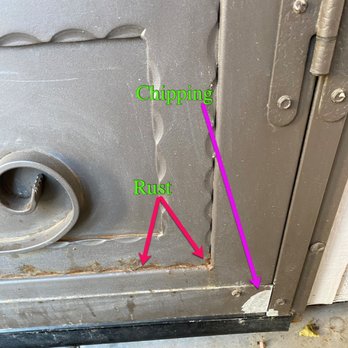 First Impression Ironworks - This is an actual door from First Impression protected from the elements. - Door Sales/Installation Near Me - Scottsdale, Arizona
