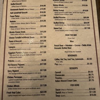 Felicia's Restaurant & Lounge - Updated menu cont. - Italian Near Me - Monessen, Pennsylvania Felicia's Restaurant & Lounge - Updated menu cont. - Italian Near Me - Monessen, Pennsylvania