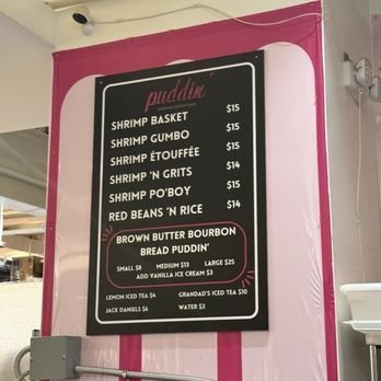 Puddin' - Menu - Comfort Food Near Me - Washington, DC, District of Columbia