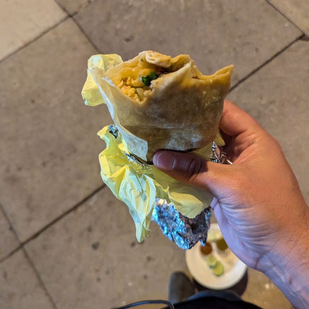 Carne asada Burrito. Disappointment Carne asada Burrito. Disappointment