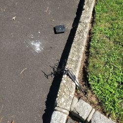 S Warren Paving - Damaged Light.