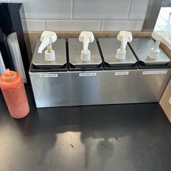 Bafang Dumpling - Sauce station - Taiwanese Near Me - Irvine, California Bafang Dumpling - Sauce station - Taiwanese Near Me - Irvine, California