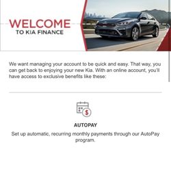 Kia motors finance