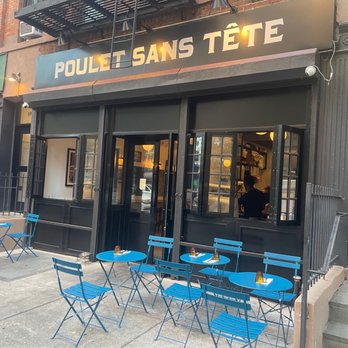 Poulet Sans Tete - Front facade - Chicken Shop Near Me - New York, New York Poulet Sans Tete - Front facade - Chicken Shop Near Me - New York, New York