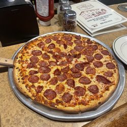 Thin and Crispy Pizza