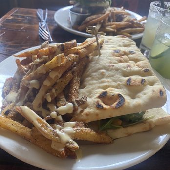 The Hutton - Fried Chicken Naan Sandwich - New American Near Me - Jersey City, New Jersey