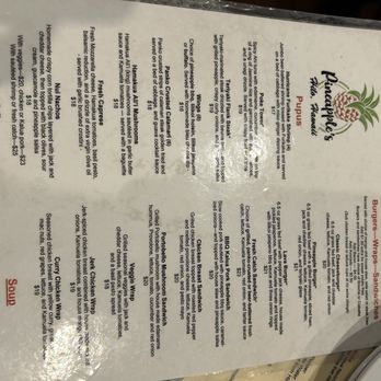 Pineapples Island Fresh Cuisine - Menu - New American Near Me - Hilo, Hawaii Pineapples Island Fresh Cuisine - Menu - New American Near Me - Hilo, Hawaii