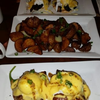 Yolks - Eggs Benny on pork belly and lemon truffle hash - Breakfast & Brunch Near Me - Vancouver, British Columbia Yolks - Eggs Benny on pork belly and lemon truffle hash - Breakfast & Brunch Near Me - Vancouver, British Columbia