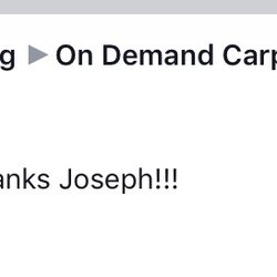 On Demand Carpet Care