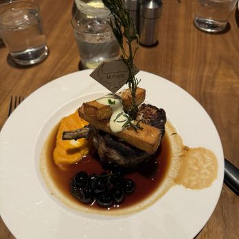 The Bancroft - Bday Pork Chop - New American Near Me - Burlington, Massachusetts