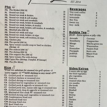 Pho L'amour - Menu - Vietnamese Near Me - Shreveport, Louisiana Pho L'amour - Menu - Vietnamese Near Me - Shreveport, Louisiana