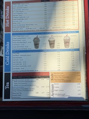 Menu photo 1 Caffino Mountain View, CA