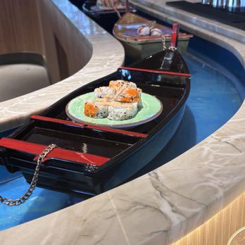 Tokyo Tuna - Sushi boats. Sushi was good not great and the plates expensive for what you get. - Japanese Near Me - South Miami, Florida