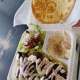 Falafel plate Falafel plate