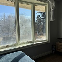 Two panels on the left before ducking, panel on the right after ducking