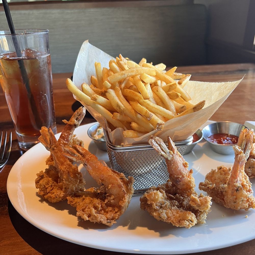 Fried shrimp platter Fried shrimp platter