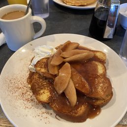 Caramel Apple Stuffed French Toast