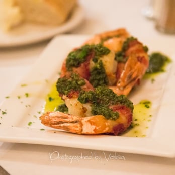 Grounds Restaurant - pancetta wrapped tiger prawns - New American Near Me - Murphys, California