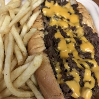Izzy's Cheesesteaks - Triple Threat Cheesesteak w/ fries. - Food Trucks Near Me - South San Francisco, California Izzy's Cheesesteaks - Triple Threat Cheesesteak w/ fries. - Food Trucks Near Me - South San Francisco, California