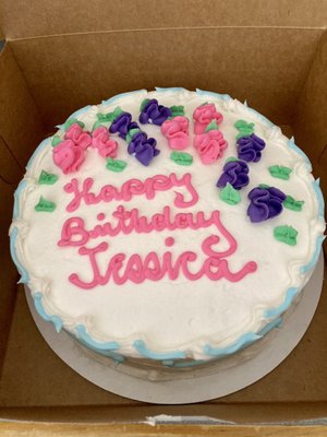 Blue Ribbon Cake by null