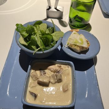 Mraz & Sohn - Capon au vin juane - one of my favorite dishes. I dream about this one and the ginger white truffle risotto. - Austrian Near Me - Vienna, 9