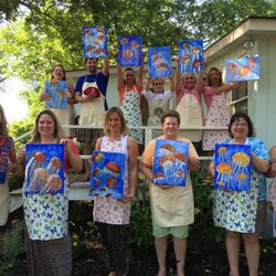 The Breathing Space - Sip & Sketch classes are offered regularly. No artistic talent required! We guide you step by step through the project.