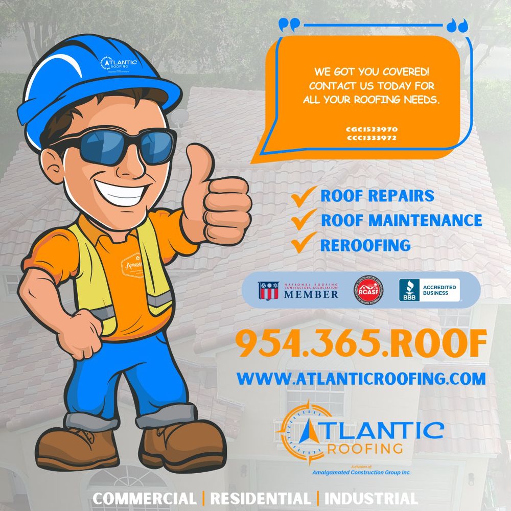 Slide of Atlantic Roofing