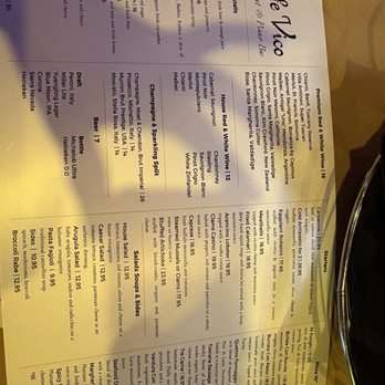 Cafe Vico - Menu - Italian Near Me - Fort Lauderdale, Florida