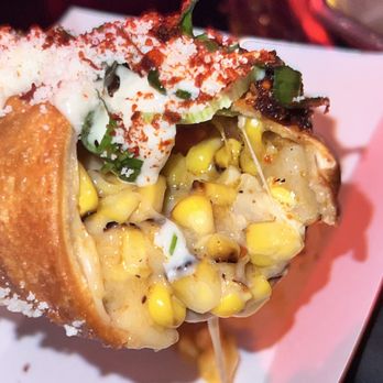 Abe's Pagoda Bar - Elote Egg Rolls - Tiki Bars Near Me - Brooklyn, New York