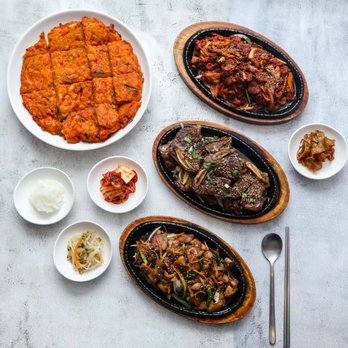 Korea Restaurant - a variety of dishes of food - Korean Near Me - Minneapolis, Minnesota Korea Restaurant - a variety of dishes of food - Korean Near Me - Minneapolis, Minnesota