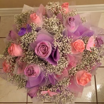 Floraland - A dozen HK roses with half pink and lavender. Very impressed with how the flowers turned out! - Florists Near Me - Alhambra, California Floraland - A dozen HK roses with half pink and lavender. Very impressed with how the flowers turned out! - Florists Near Me - Alhambra, California
