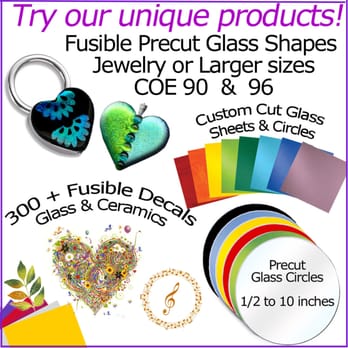 Go Fusing - Providing Unique Fusible Glass Precut Glass Shapes and Fusible Glass Decals - Art Supplies Near Me - Madeira Beach, Florida Go Fusing - Providing Unique Fusible Glass Precut Glass Shapes and Fusible Glass Decals - Art Supplies Near Me - Madeira Beach, Florida