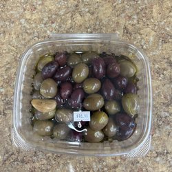 Olive Tree Market - Home made olives with herbs in Olive Oil