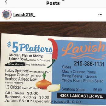 Lavish - There card - Tacos Near Me - Philadelphia, Pennsylvania