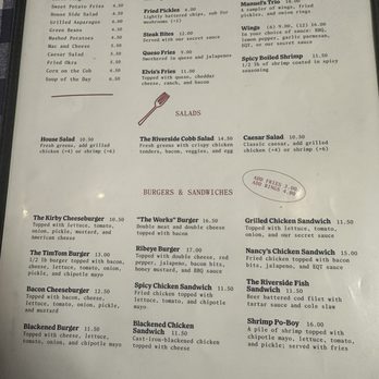 The Riverside Seafood and Grill - Food menu - Seafood Near Me - Channelview, Texas