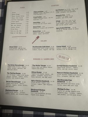 Menu photo 3 The Riverside Seafood and Grill Channelview, TX