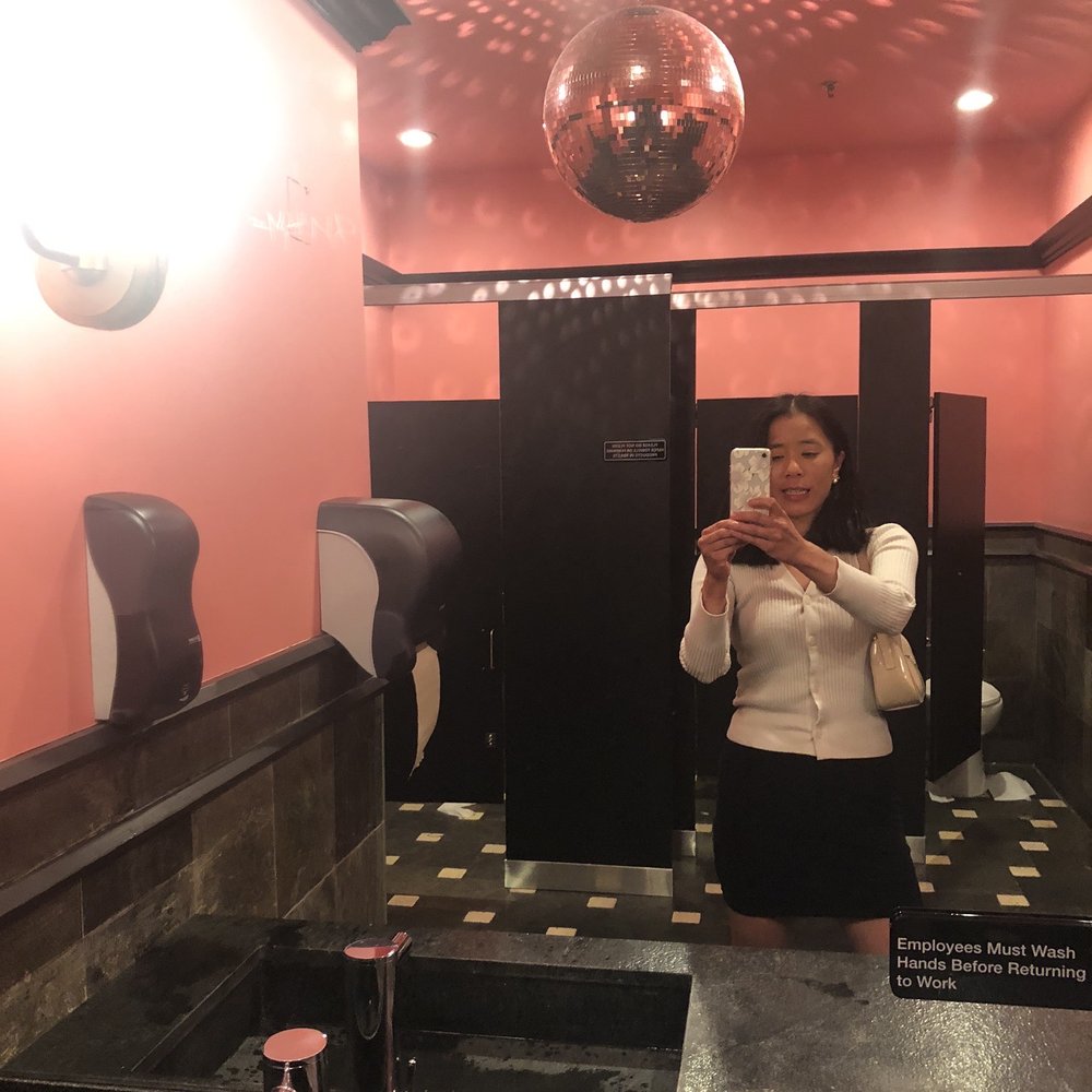 San Pedro Social - Disco ball in the bathroom!! - Bowling Near Me - San Jose, California San Pedro Social - Disco ball in the bathroom!! - Bowling Near Me - San Jose, California