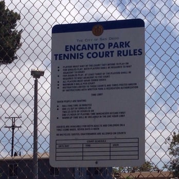 Encanto Recreation Center - Court Rules and Regulations - Parks Near Me - San Diego, California Encanto Recreation Center - Court Rules and Regulations - Parks Near Me - San Diego, California