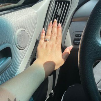 Luminous Nails - Almond shape by Kimberly - Nail Salons Near Me - Glendora, California